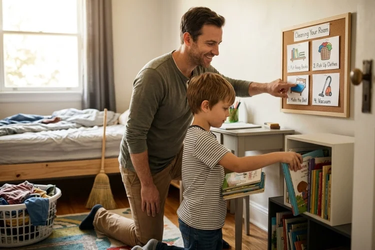 How to Teach Household Chores in Clear, Manageable Steps